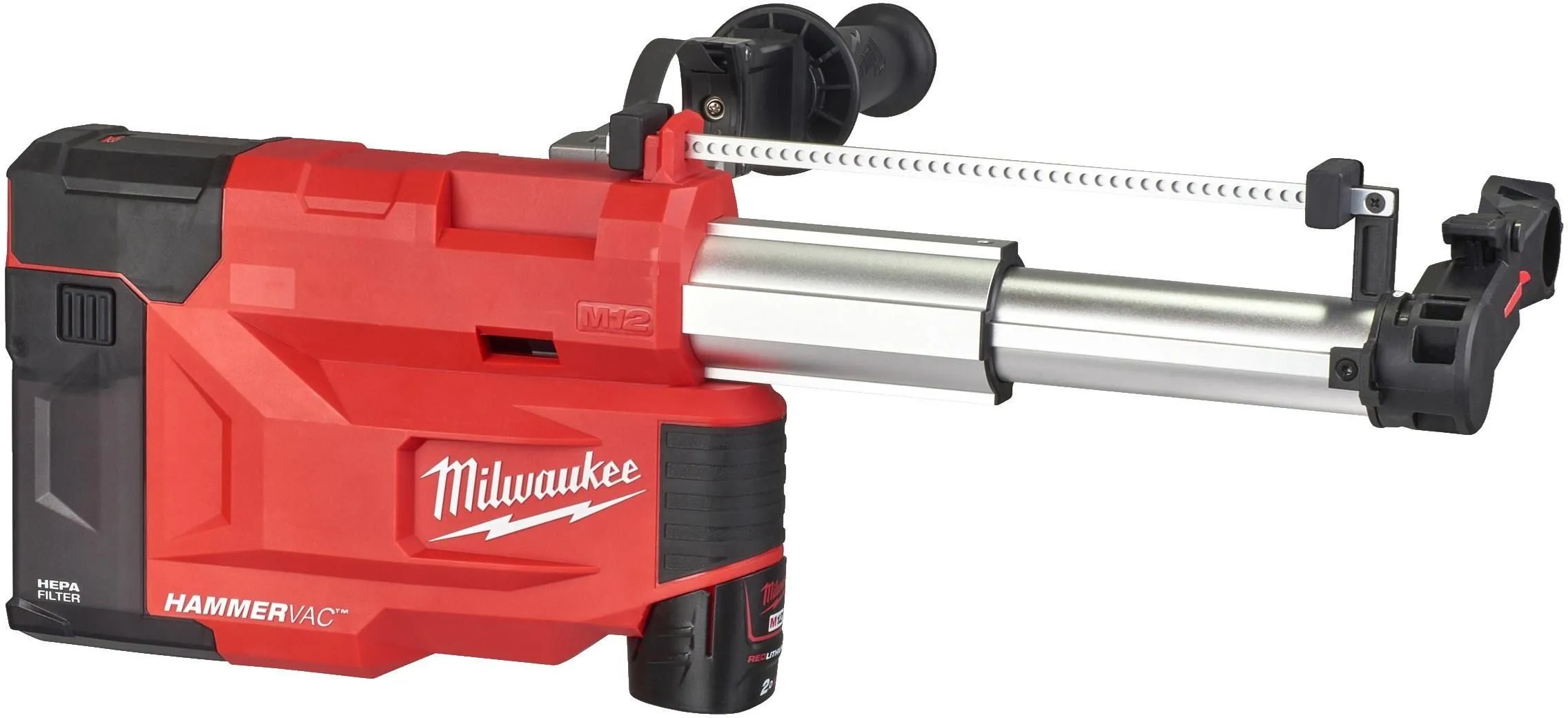 Система пылеудаления Milwaukee M12 UDEL-201B, 4933471461, с АКБ 2,0 А·ч и ЗУ