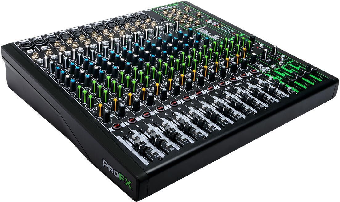 Mackie ProFX16v3 16-канальный микшер с процессором эффектов и USB