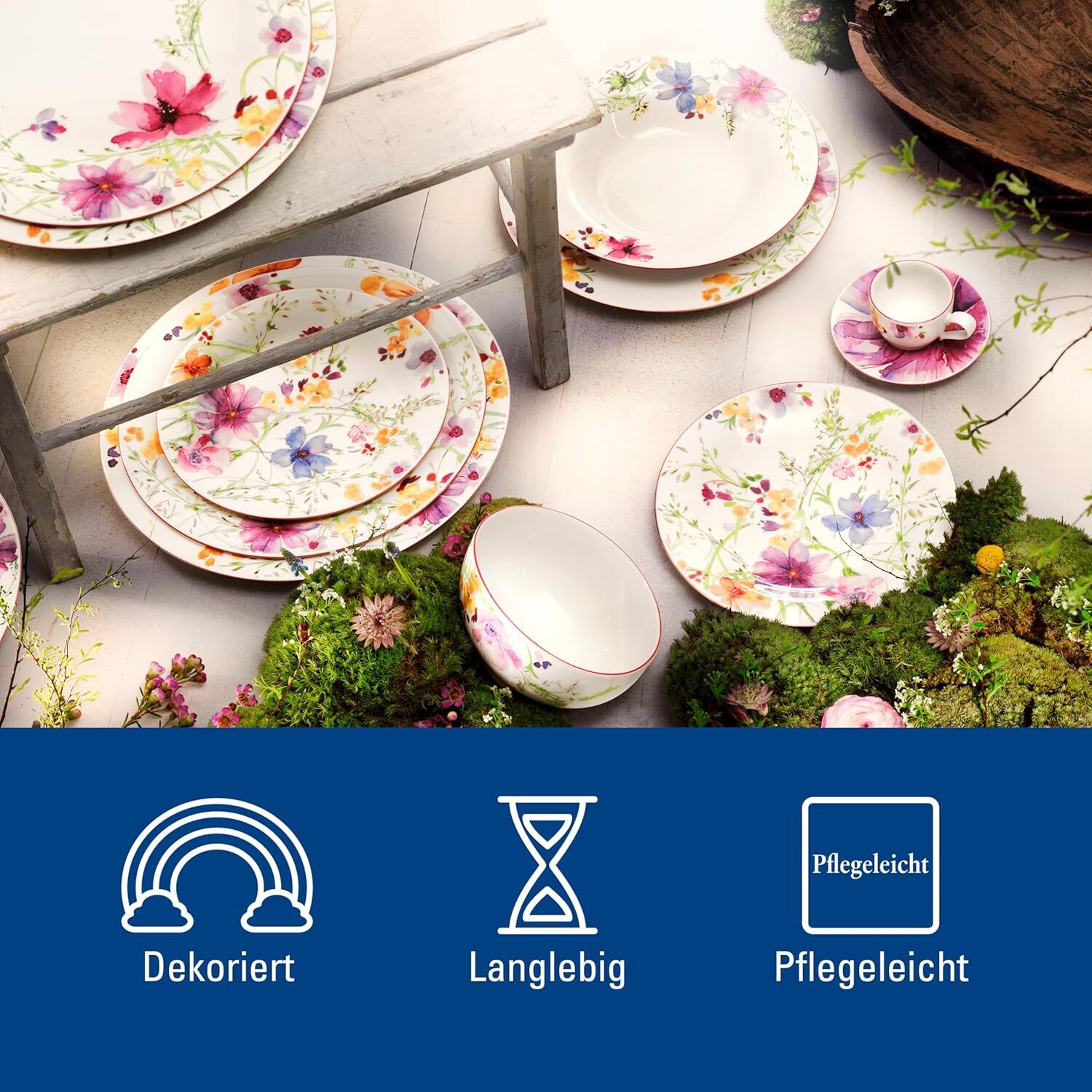 Набор посуды Villeroy & Boch Mariefleur Basic 10 шт