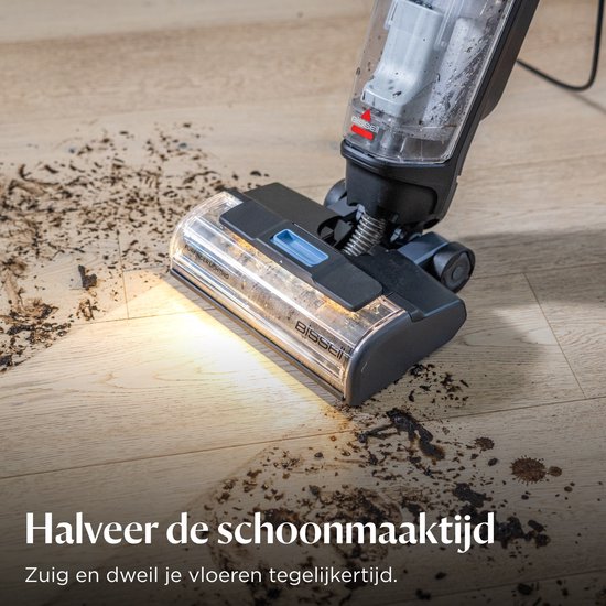 Вертикальный моющий пылесос BISSELL CrossWave EdgeFind Select 4136N