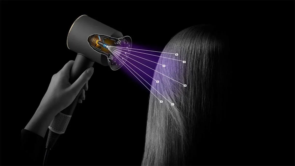 Фен Dyson Supersonic Nural красно-золотый