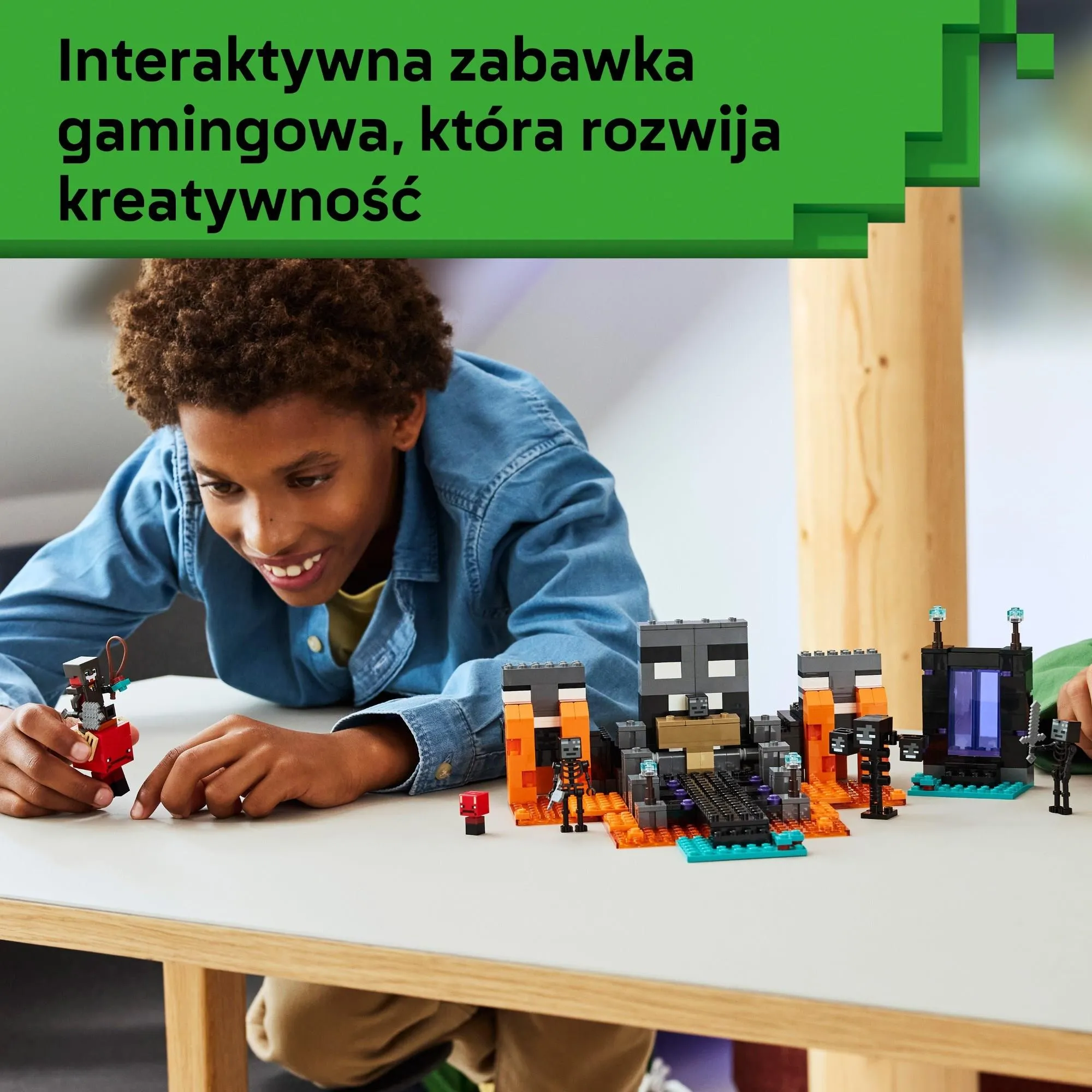 Конструктор LEGO Minecraft 21590 Битва с Уизером