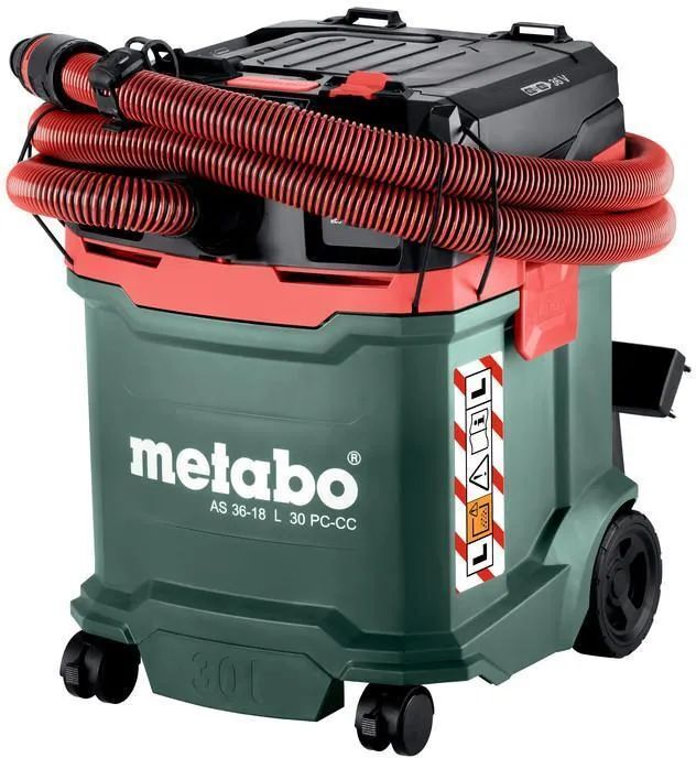 Аккумуляторный промышленный пылесос Metabo AS 36-18 L PC-CC 30 602073850 без акб и зу