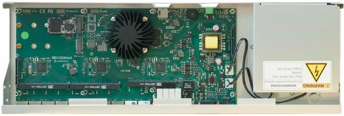 Маршрутизатор MikroTik RB1100AHx4-DE, 13×Gigabit Ethernet, SFP