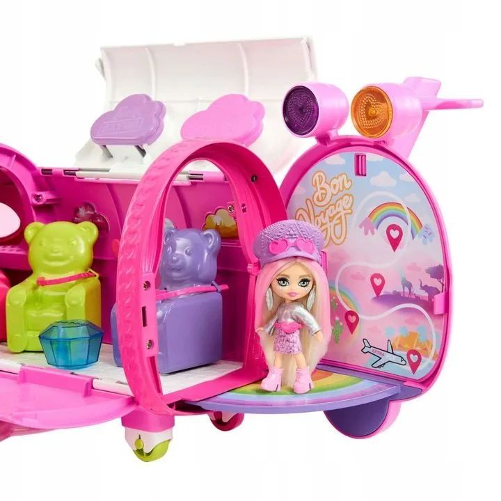 Самолет Mattel Barbie Extra Fly (HPF72)
