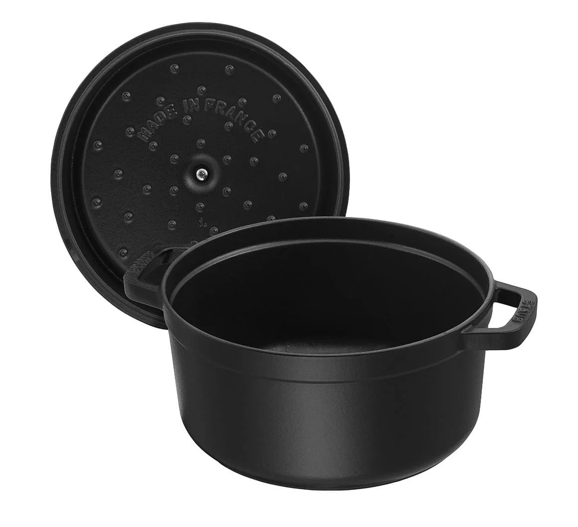 Чугунная кастрюля 1,7 л Zwilling Staub 405094850 черная
