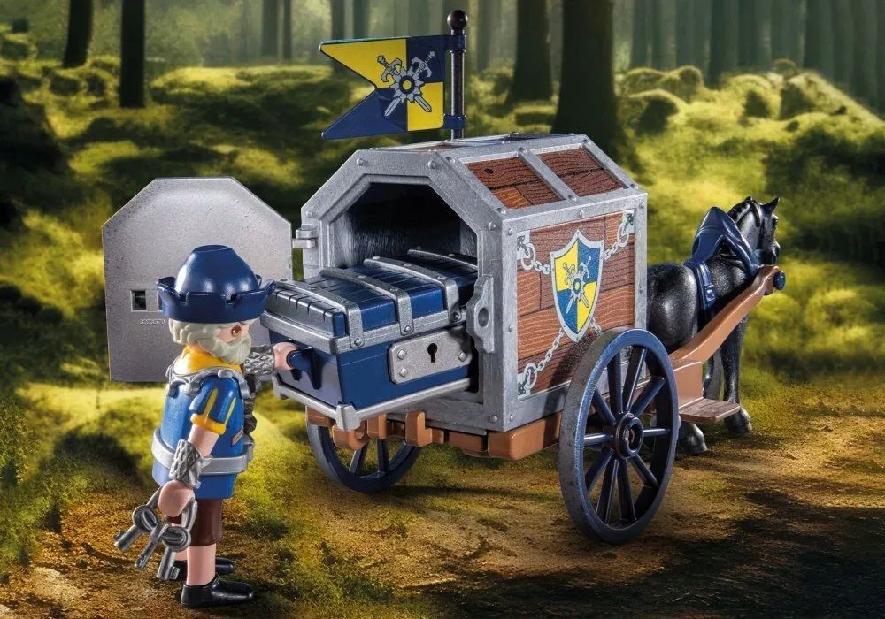 Конструктор Playmobil Novelmore - Ограбление транспортной повозки, Битва за золото - Плеймобиль 71484