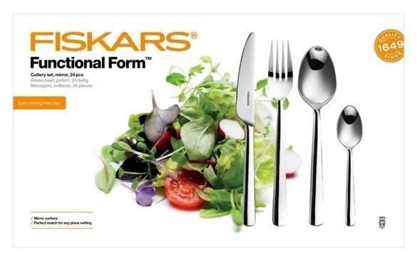 Набор столовых приборов FISKARS Functional Form, 24 предмета
