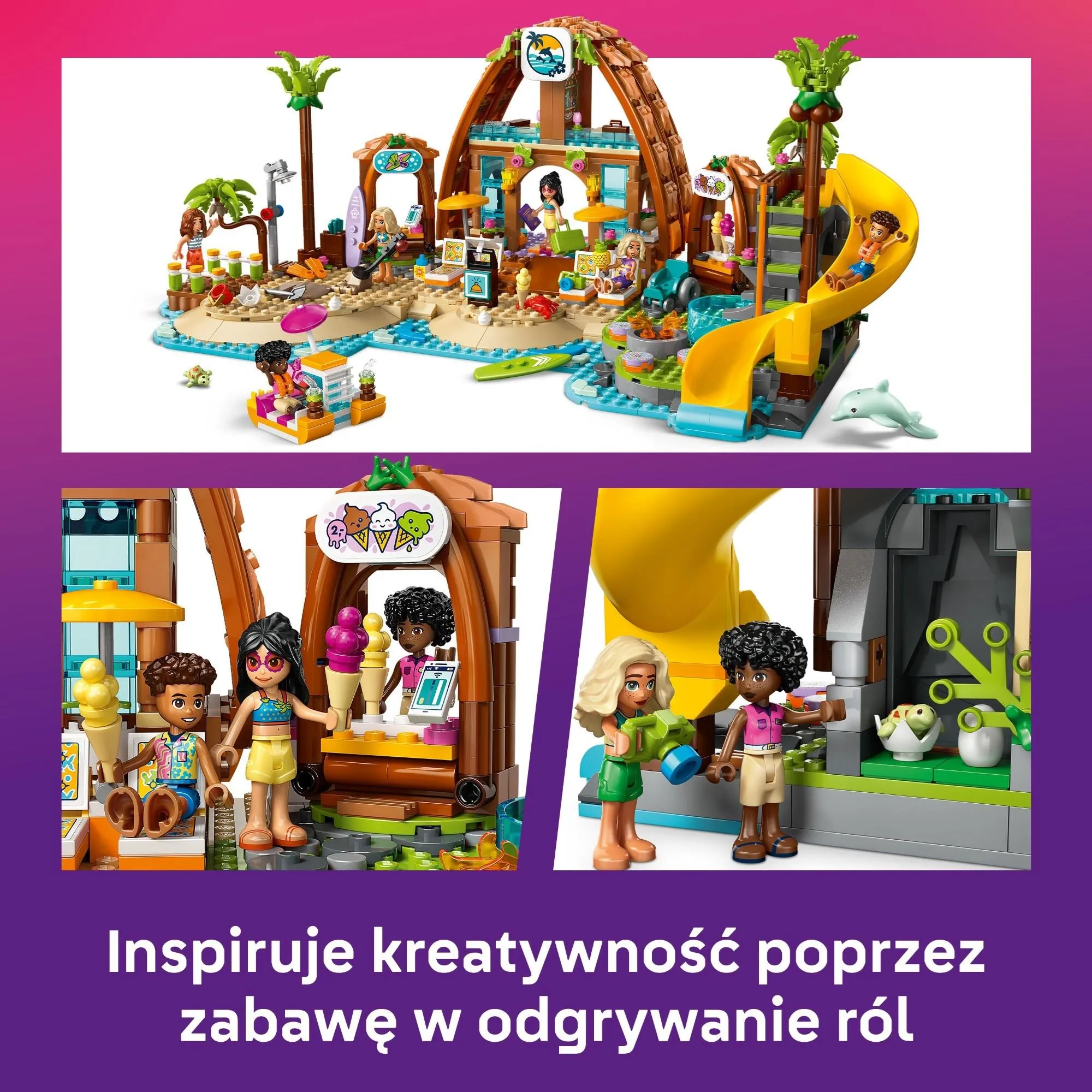 Конструктор LEGO Friends 42673 Семейный пляжный отдых