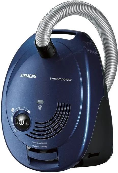 Пылесос Siemens VS06B1110 4 л, 700 Вт, Фильтр HEPA, синий