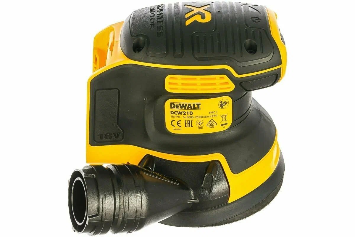 Шлифовальная машинка DeWalt DCW210N