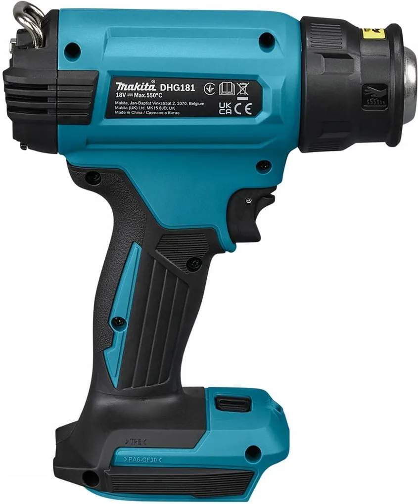 Строительный фен Makita DHG181ZJ 18V LXT без АКБ и ЗУ