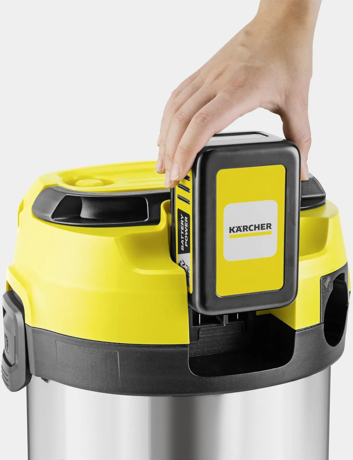 Беспроводной пылесос Karcher WD 3-18 без акб