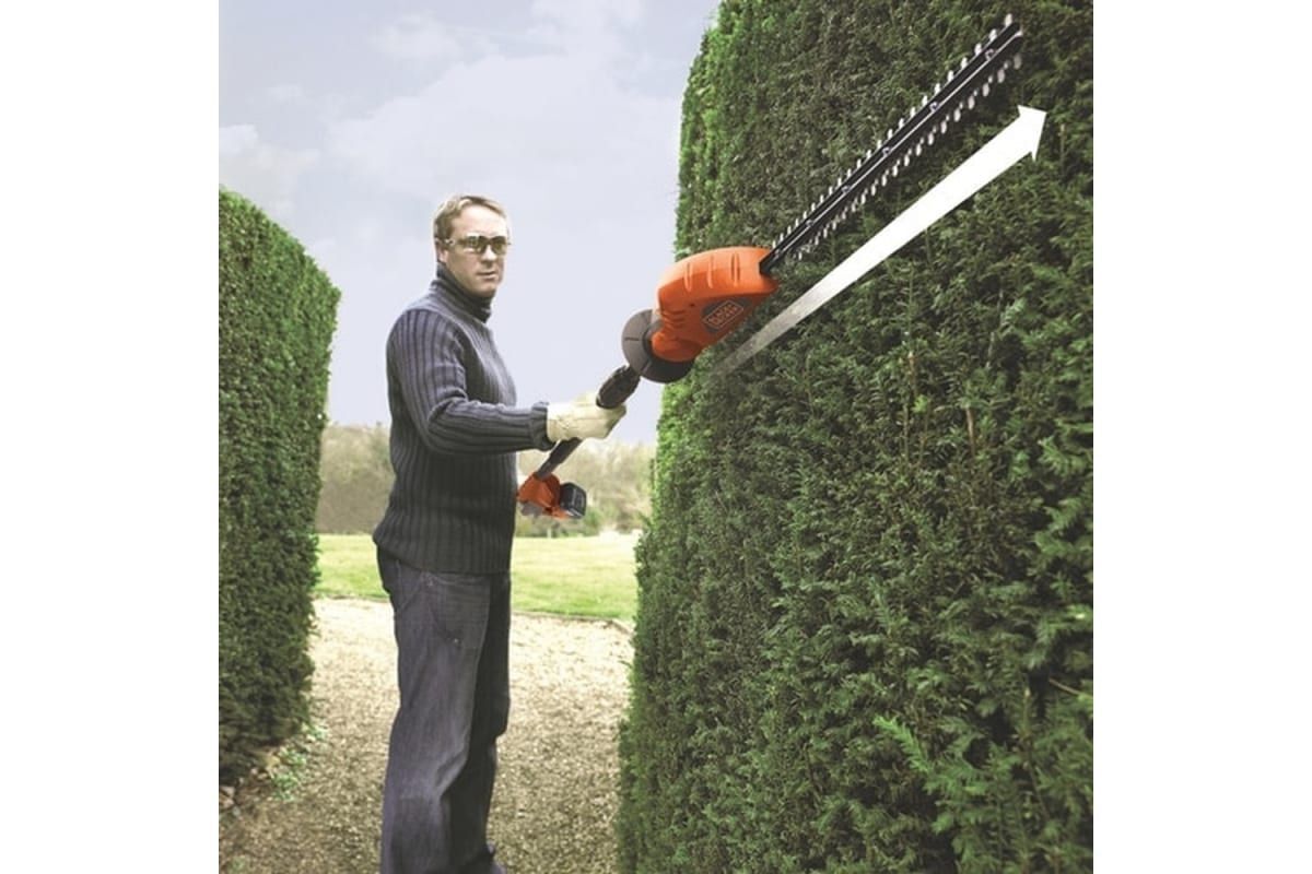 Высоторез аккумуляторный BLACK+DECKER GTC1843L20-QW, 2 Ач, 18 В