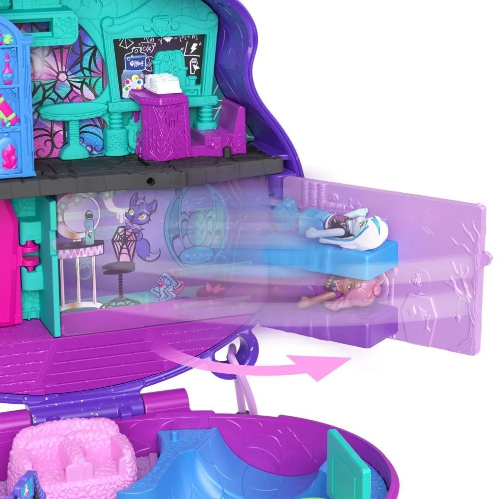 Компактный игровой набор Mattel Polly Pocket Monster High HVV58