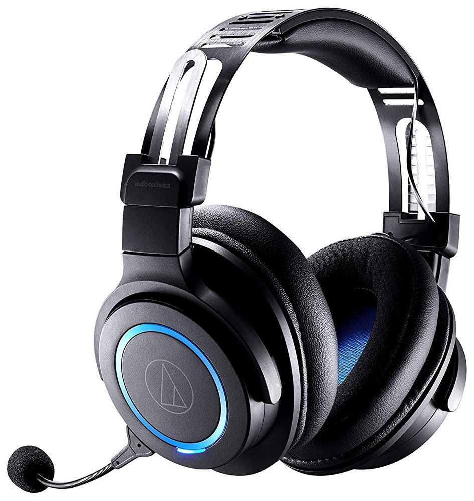 Беспроводная компьютерная гарнитура Audio-Technica ATH-G1WL, черный