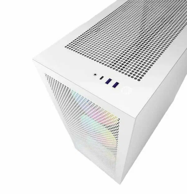 Корпус NZXT H7 Flow Matte White/Matte Black CM-H71FG-01