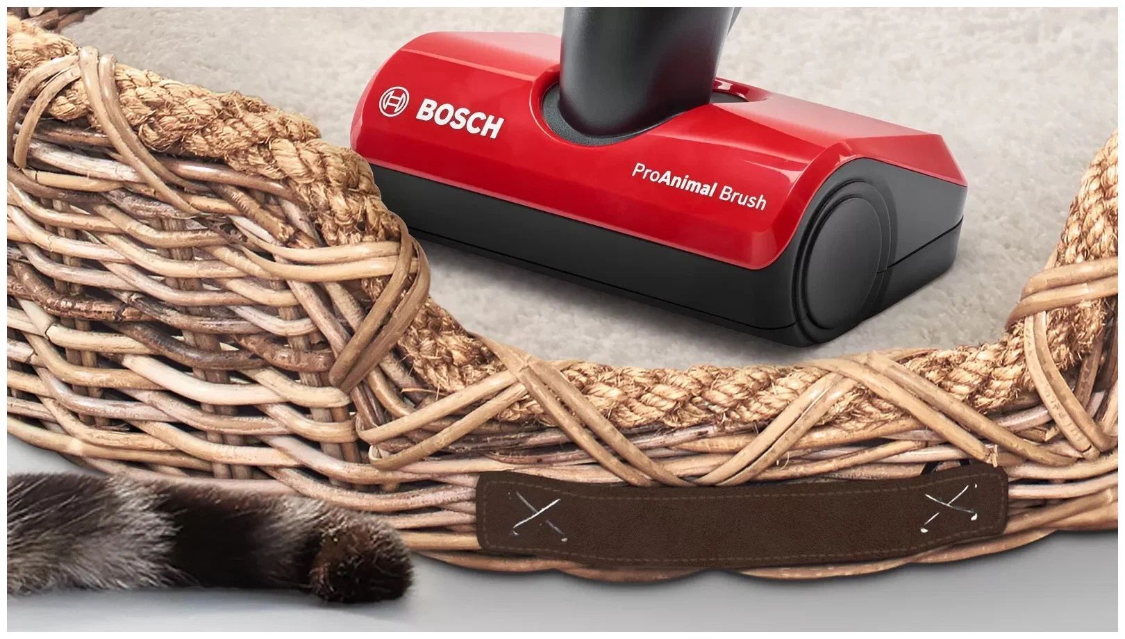 Пылесос Bosch BCS61PET ProAnimal, красный