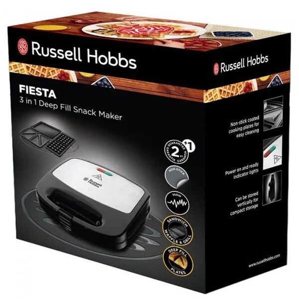 Прибор со сменными панелями Russell Hobbs 24540-56, черный/серебристый