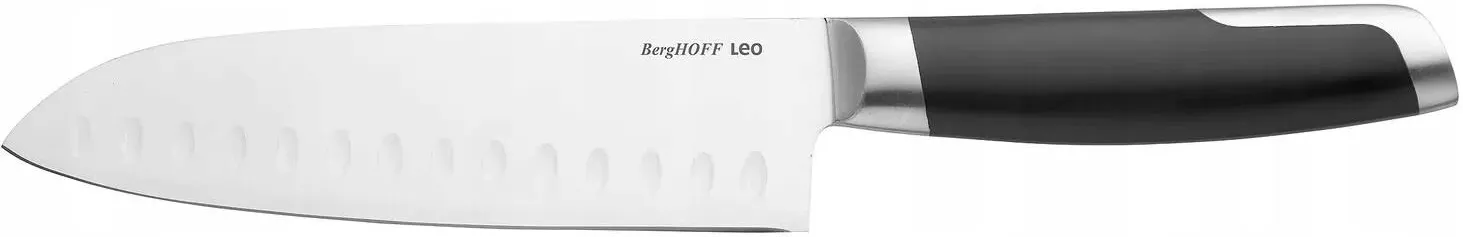 Набор из 4 кухонных ножей Berghoff в деревянной подставке, графитовая сталь.