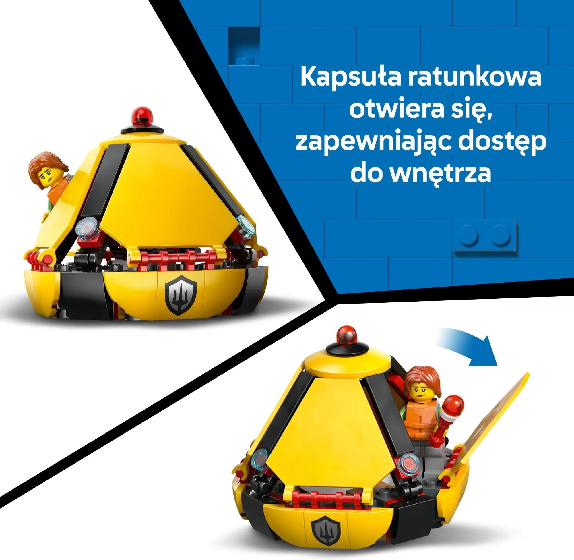 Конструктор LEGO City 60503 Вертолёт береговой охраны