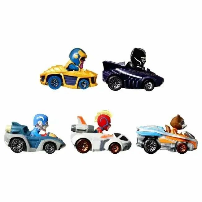 Набор машинок Mattel Hot Wheels RacerVerse Marvel HPN40