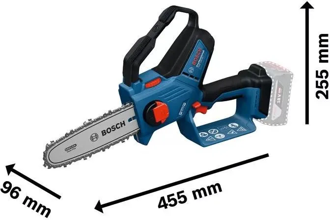 Аккумуляторная мини-пила Bosch GKE 18V-20 Professional 06008D7100