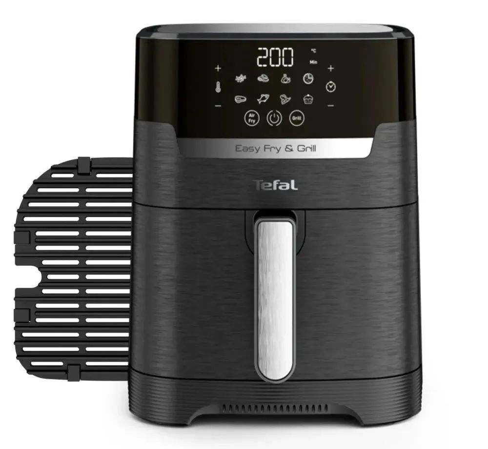 Аэрофритюрница Tefal Easy Fry & Grill Precision EY5058 1550 Вт, черный