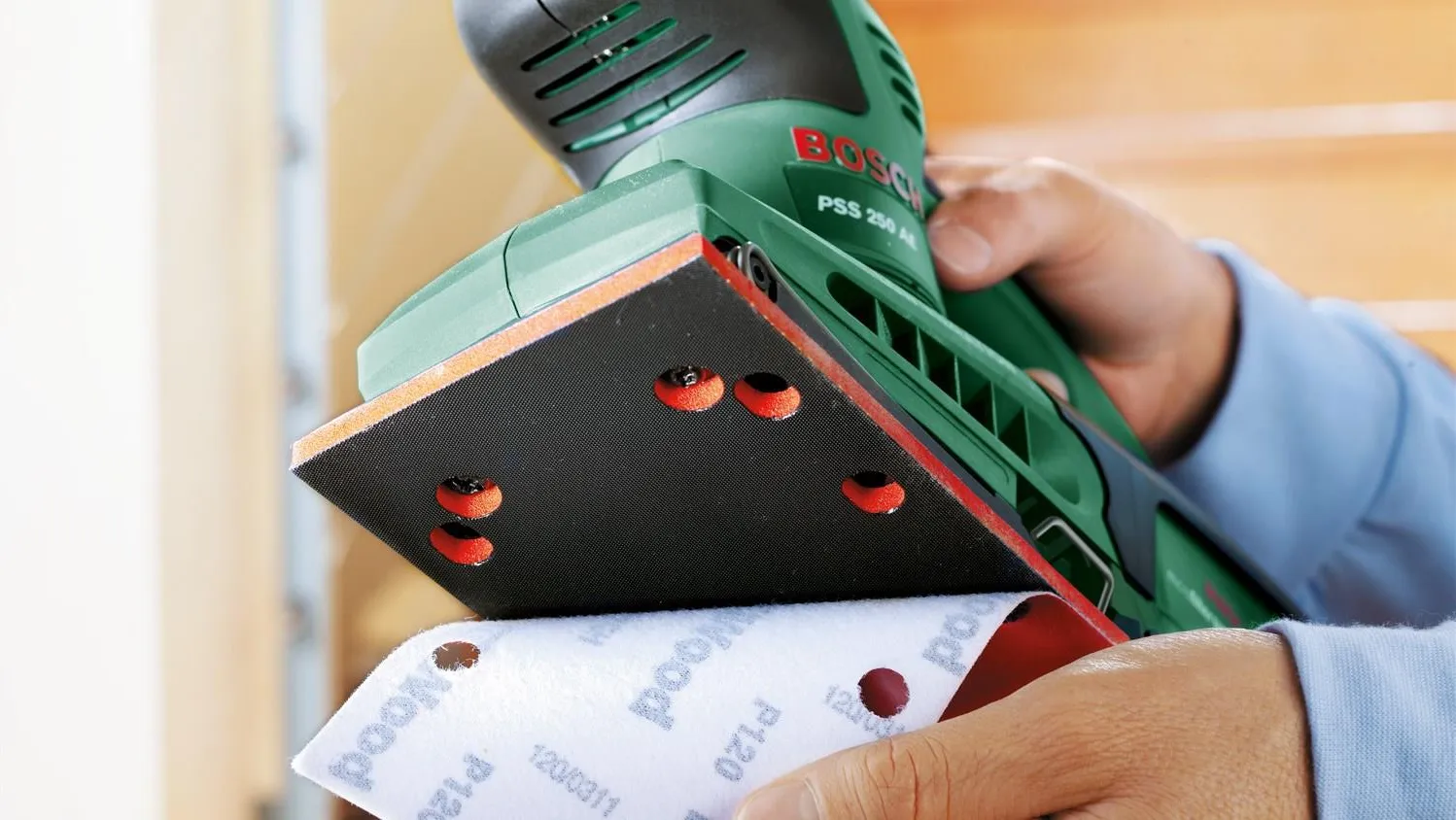 Эксцентриковая шлифовальная машина сетевая Bosch PSS 200 AC 0603340100