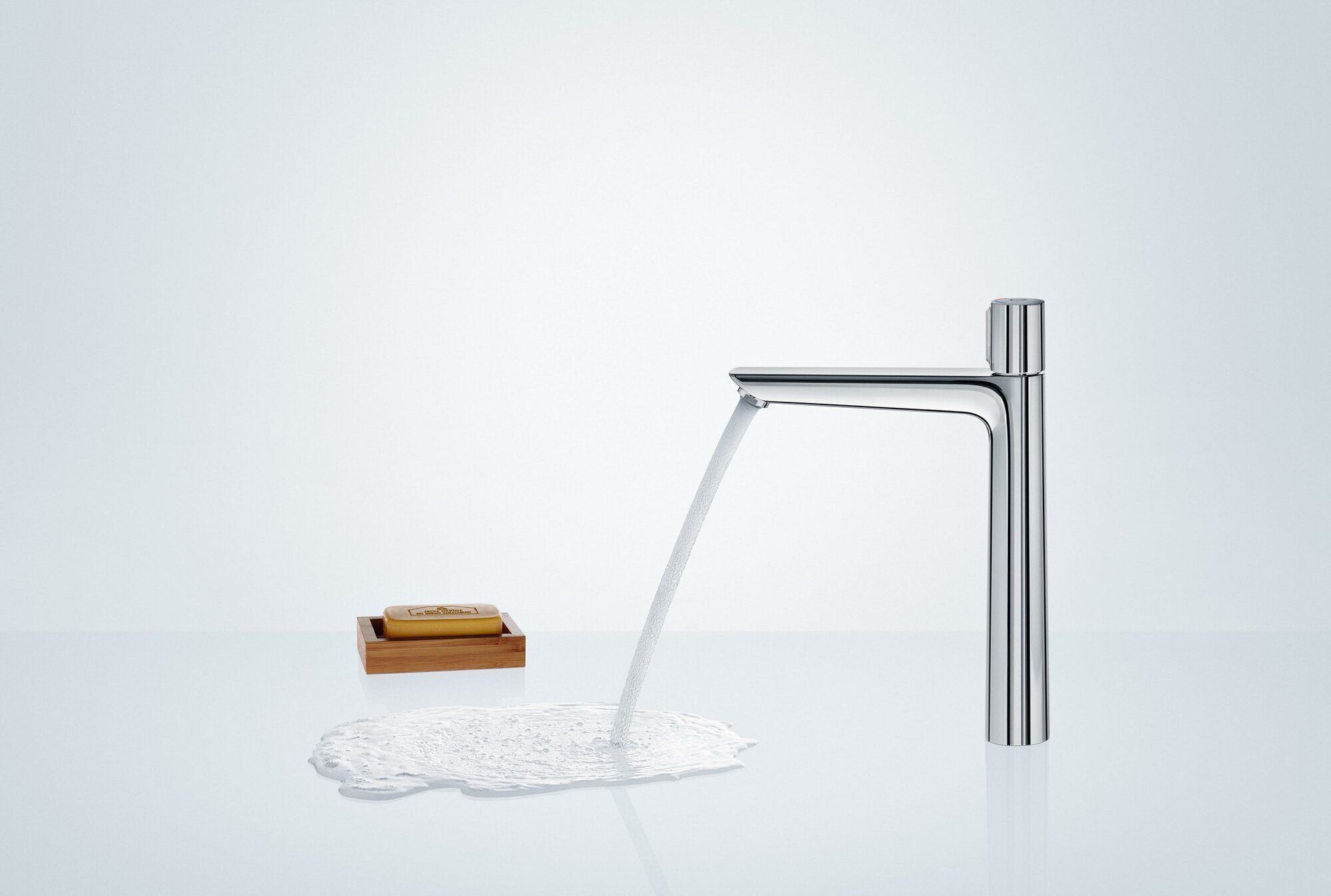 Hansgrohe Смеситель Hansgrohe 71752000 Talis Select E для раковины, сливной гарнитур, хром