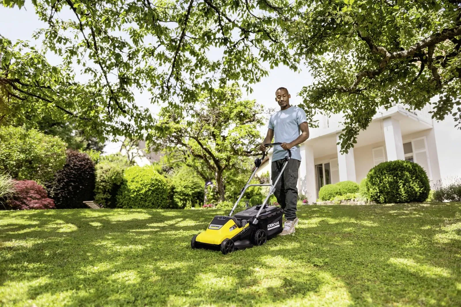 Газонокосилка аккумуляторная Karcher LMO 4-18 Dual 1.445-420.0