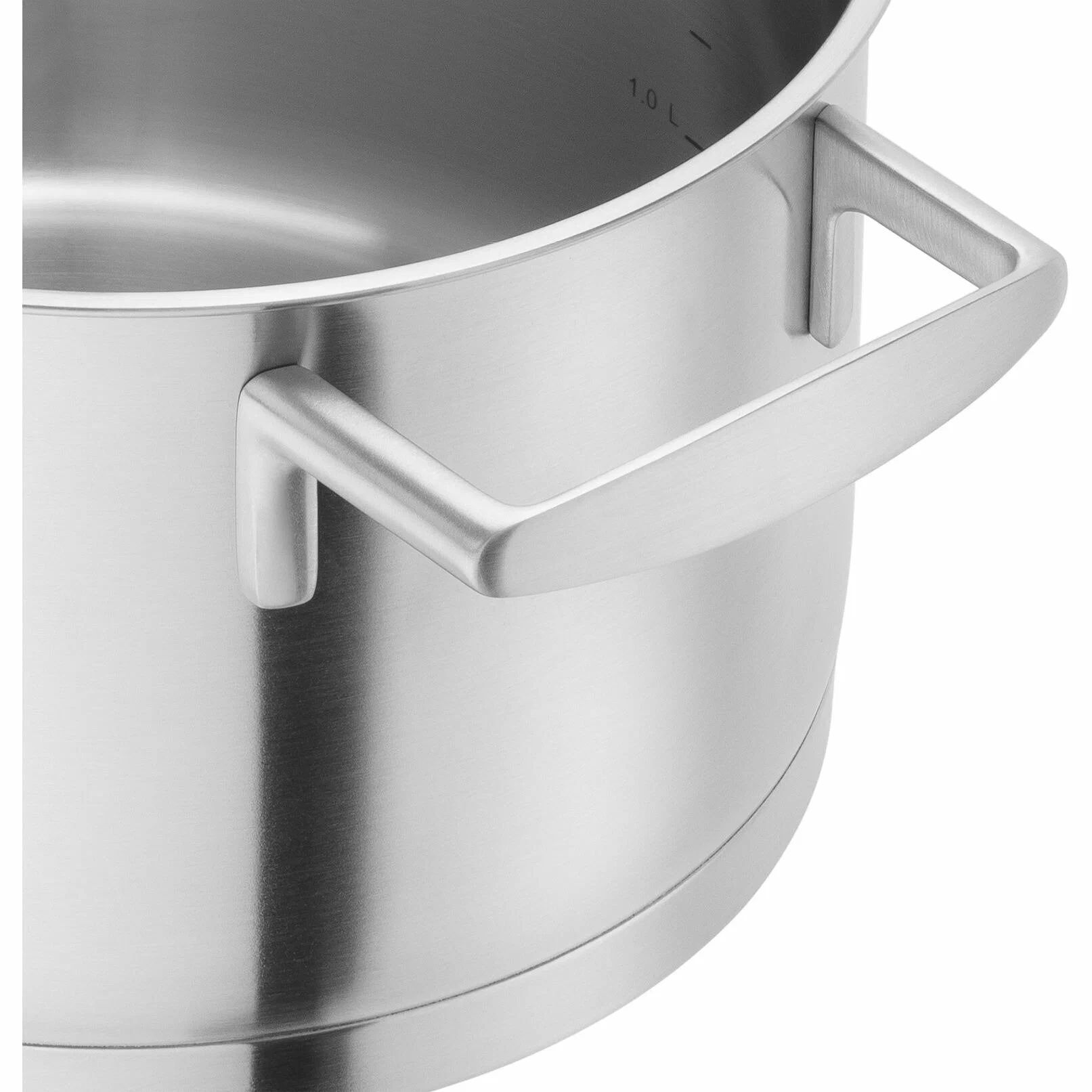 Кастрюля Vitality с крышкой 24 см, объем 6 л, нержавеющая сталь, Zwilling J.A. Henckels, 66463-240