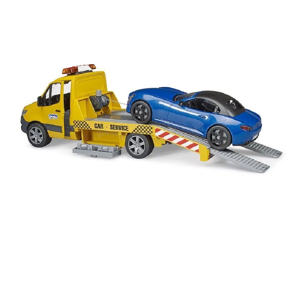 Игрушка Bruder 02675 Эвакуатор Mercedes Benz Sprinter и Автомобиль Roadster
