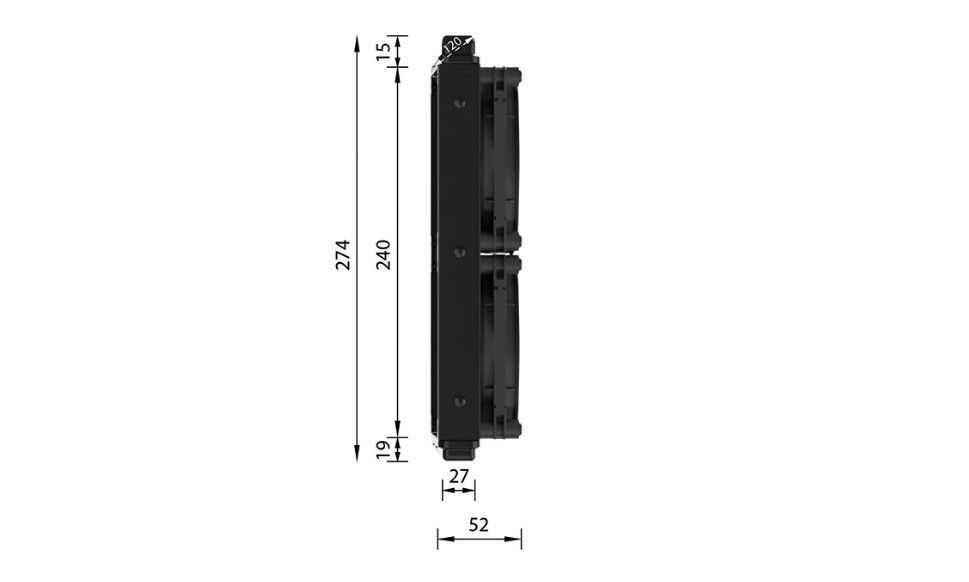 Система водяного охлаждения для процессора be quiet! Silent Loop 2 240mm (BW010)
