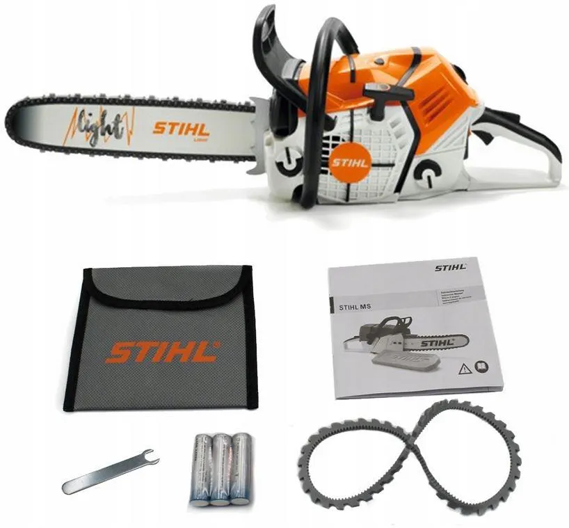 Игрушка Stihl, цепная пила, игрушечная, на батарейках