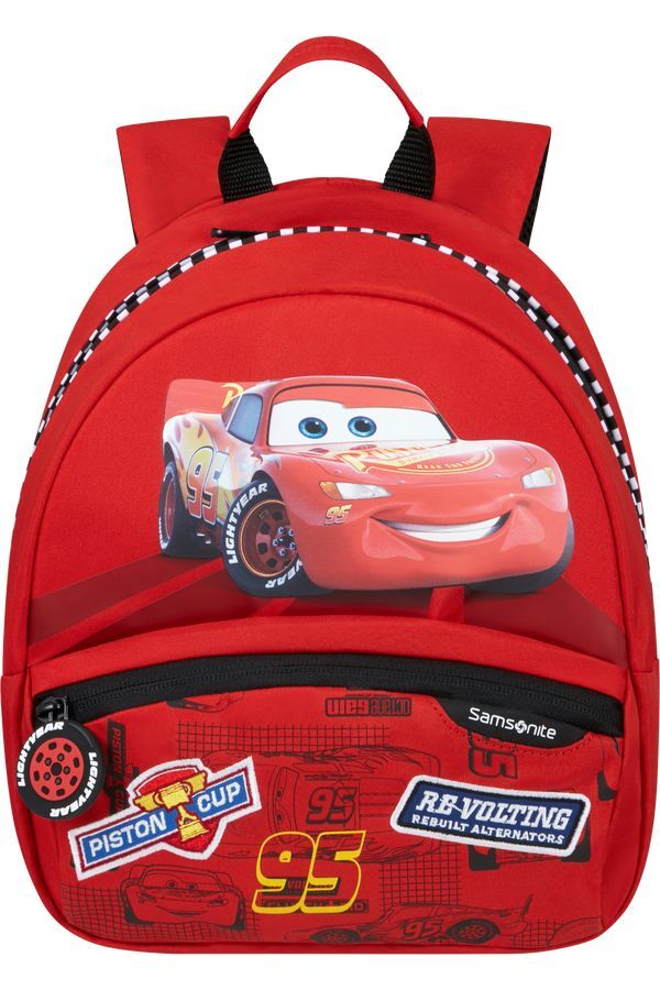 Чемодан-каталка + Рюкзак S Samsonite CARS 1 148043-4429 30 л +7л Cars