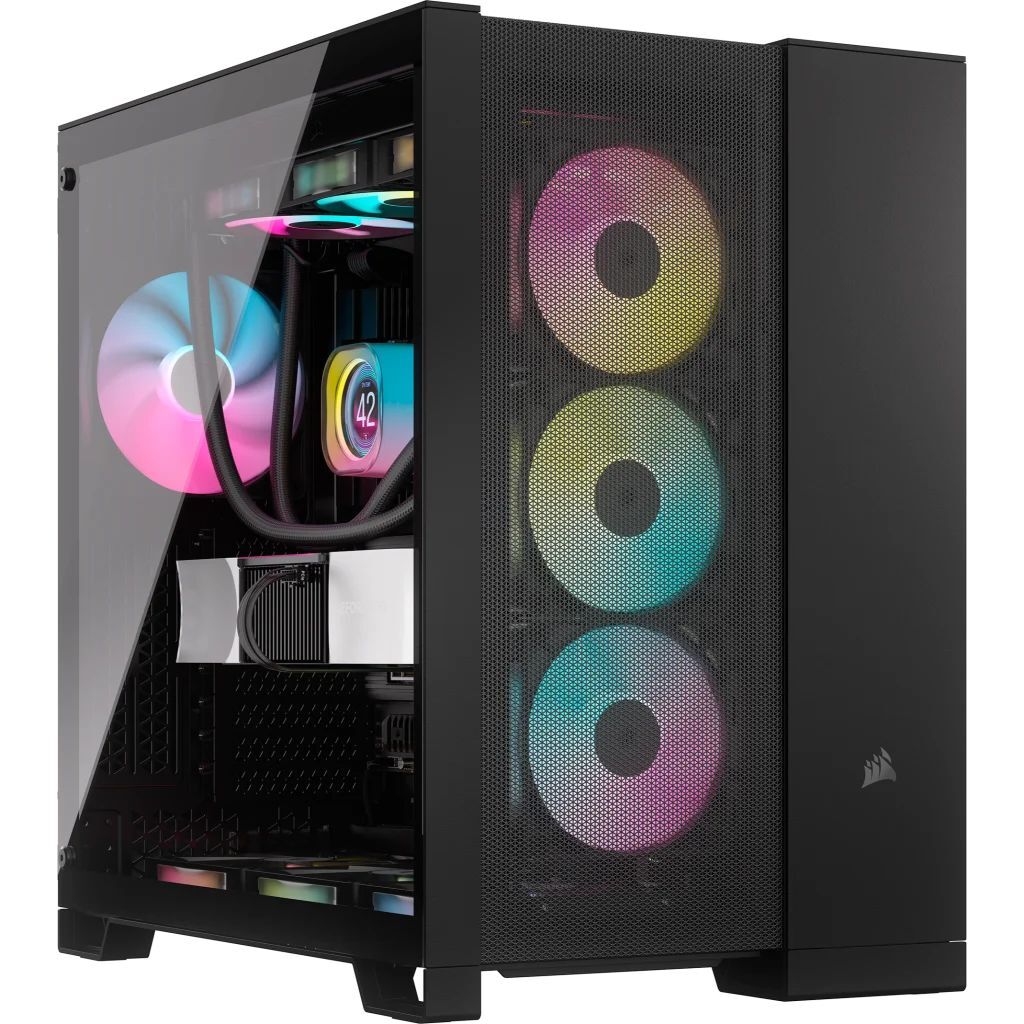 Корпус Corsair 6500D Airflow, Tempered Glass, Black CC-9011259-WW
