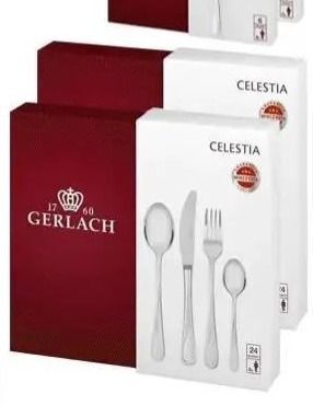 Набор столовых приборов GERLACH CELESTIA 72 EL