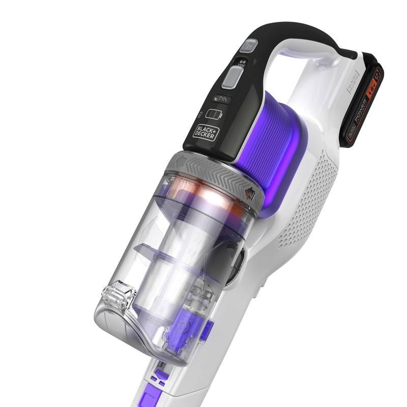 Пылесос аккумуляторный Black&Decker BHFEV1825CP-QW 1*2.5 Ah/18 V с ЗУ