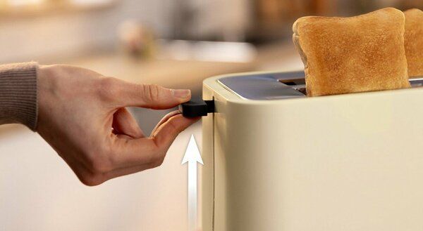 Тостер Bosch MyMoment TAT3M127 950 Вт, бежевый