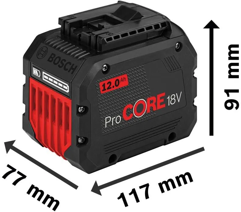 Аккумулятор Bosch ProCORE 18V 12.0Ah Professional 1600A016GU