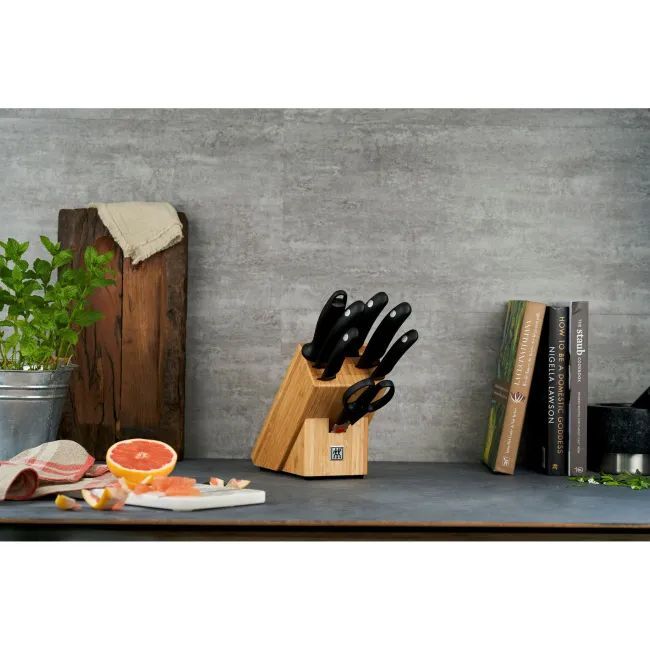 Набор ножей Zwilling Style в бамбуковом блоке 32434-002