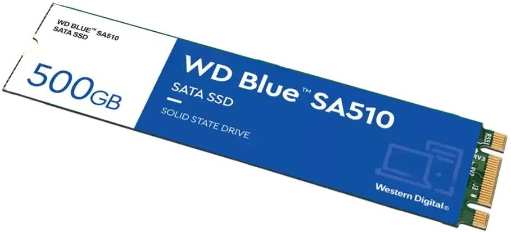 SSD-накопитель Western Digital Blue SA510 500 ГБ M.2 (WDS500G3B0B)