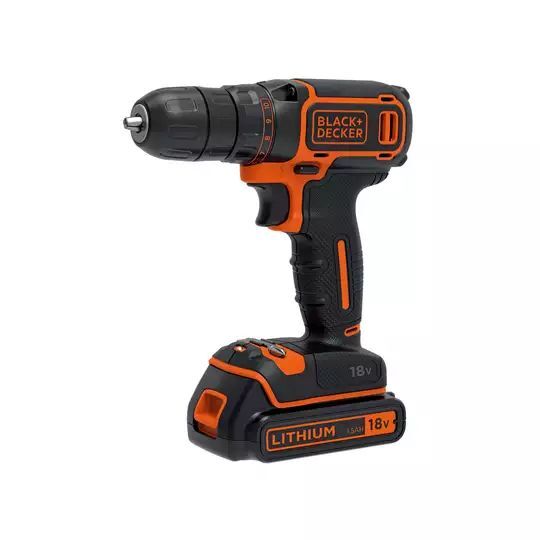 Аккумуляторная дрель-шуруповерт Black&Decker BDCDC18K-QW