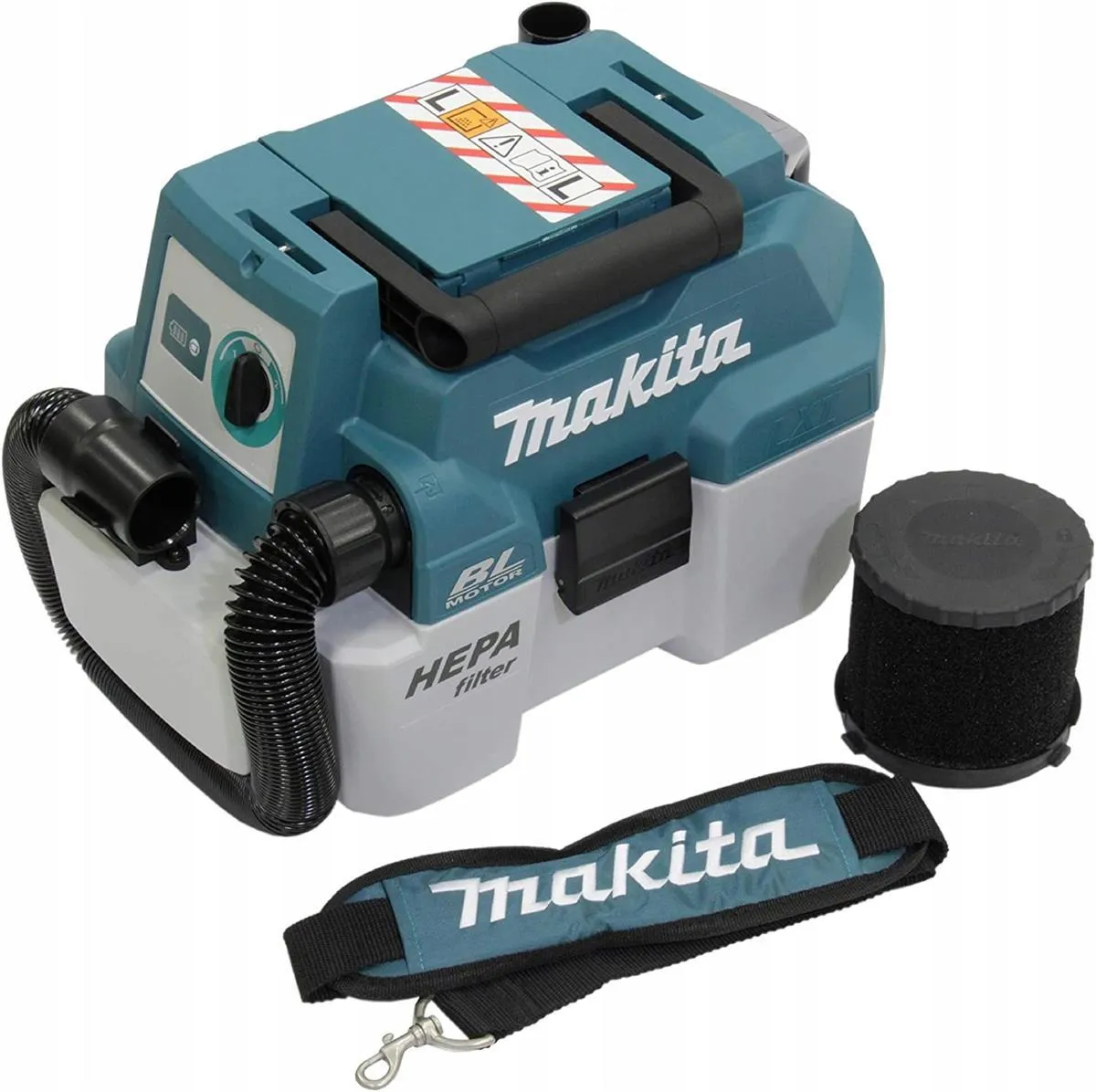 Аккумуляторный пылесос Makita DVC750LZX3 18 В, без АКБ и ЗУ