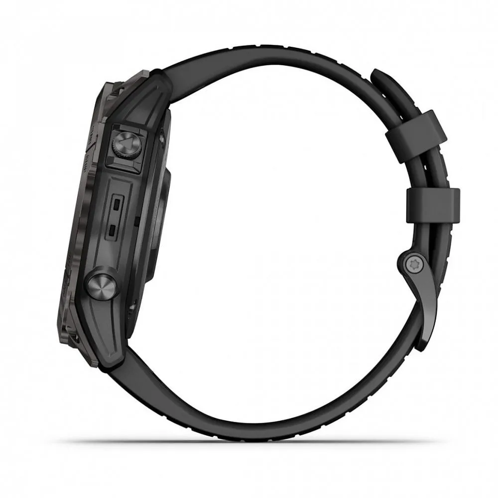 Часы Garmin Epix 2 Pro 51mm Sapphire Carbon Grey Black Band (010-02804-01)