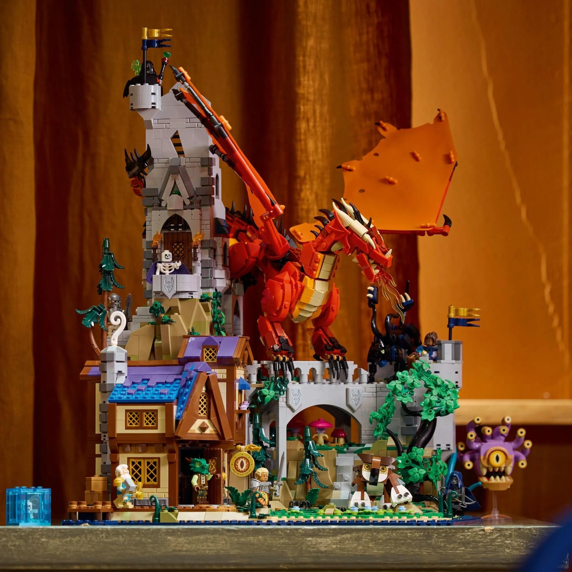 Конструктор LEGO Ideas 21348 Dungeons & Dragons: История красного дракона