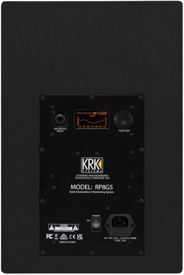 Активный студийный монитор KRK Rokit 8 G5, 8"