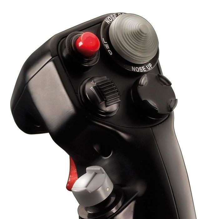Джойстик Thrustmaster Hotas Warthog Flight Stick, черный