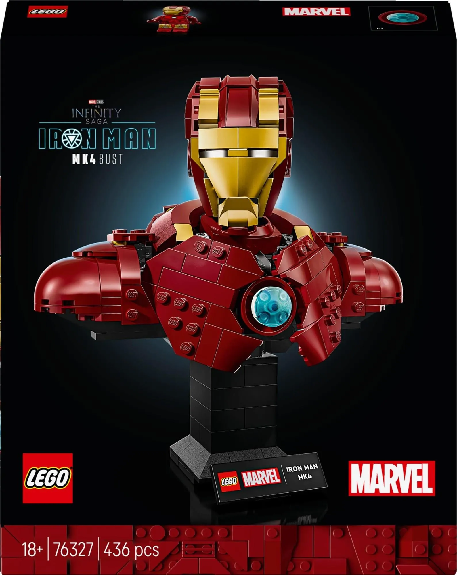 Конструктор LEGO Marvel 76327 Железный человек MK4
